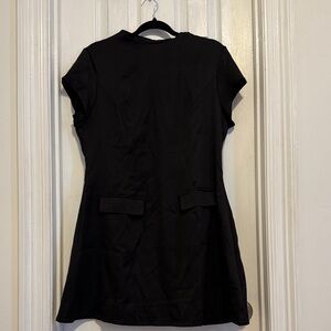 Never Worn High Neck Faux Pocket Dress